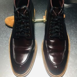 Cole Haan Cordovan Mens 3/4 Boots with Cork Soles